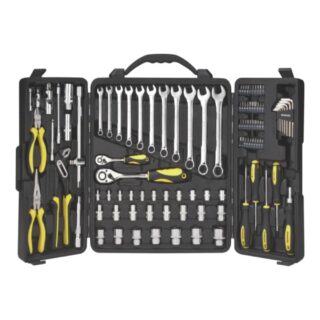 kit de herramientas color amarillo y negro