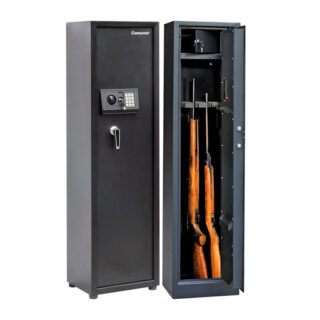 caja de seguridad para guardar armas largas