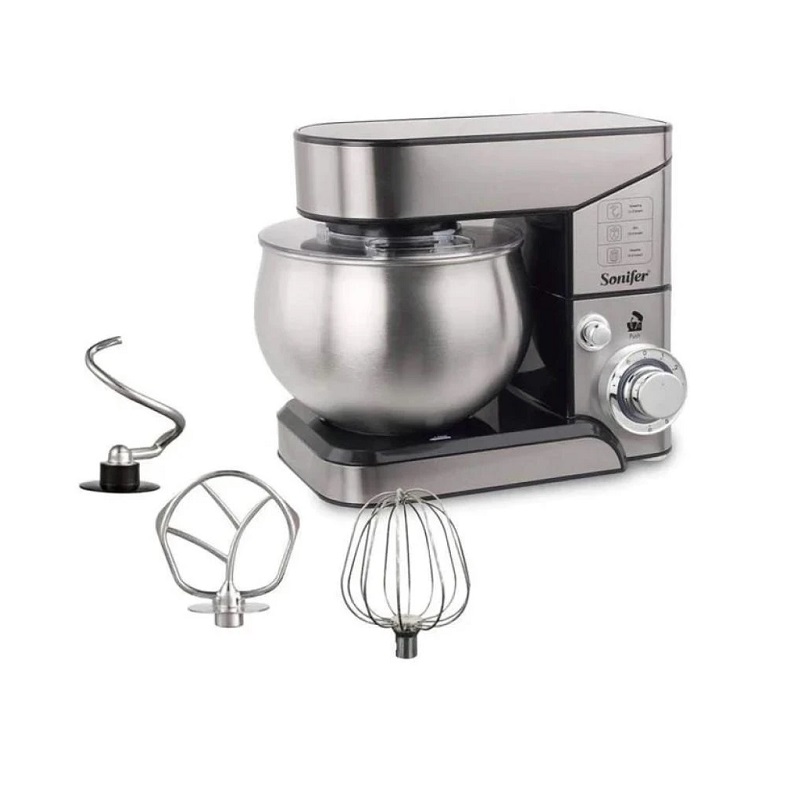 Batidora planetaria 1000w Inox 5 Litros SONIFER