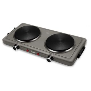 Cocina electrica infrarroja 2000w 2Q hierro fundido SONIFER