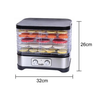 Deshidratador de frutas 5 Bandejas 250w SONIFER