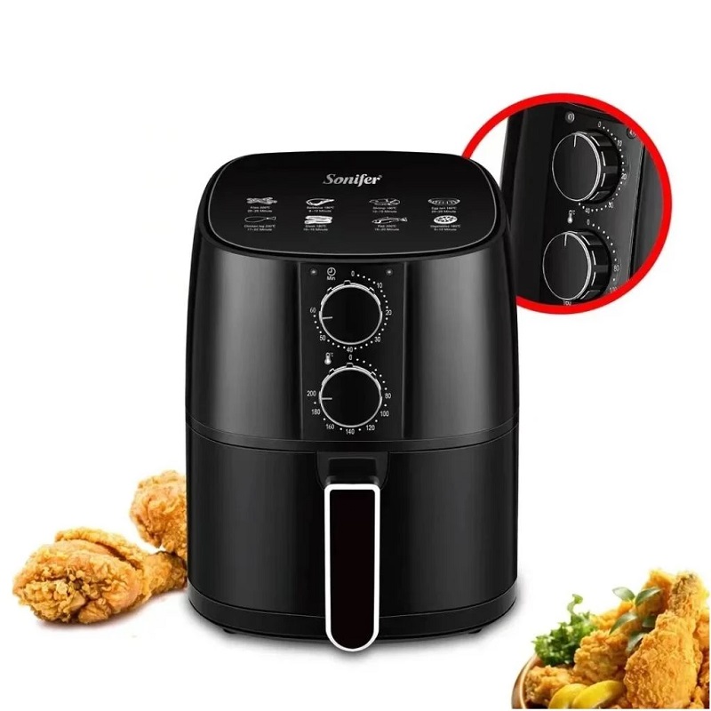 Freidora de aire 4.2 Litros ajustable 1400w SONIFER