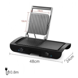 Parrilla electrica grill placa 1500w SONIFER