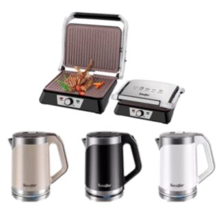 Hervidora electrica 1500w mas sandwichera SONIFER