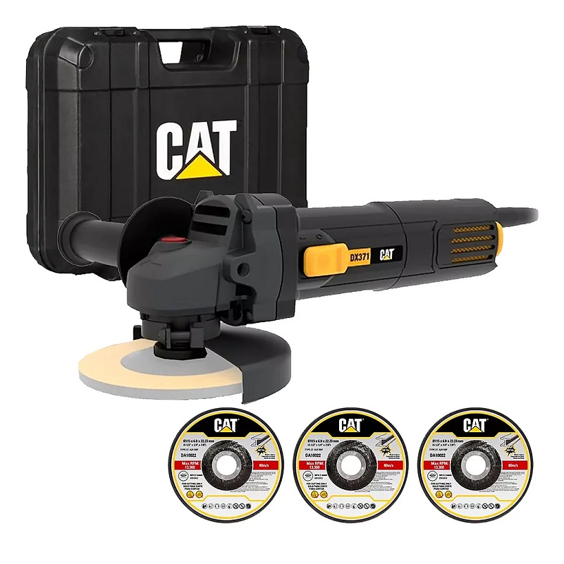 Kit amoladora maletin 750w DX371 Caterpillar