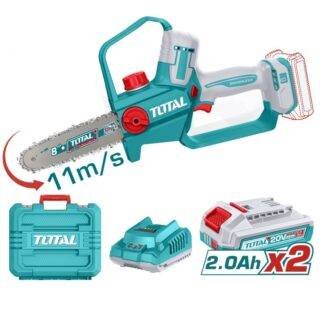 Mini motosierra 20v 8 pulgadas Total