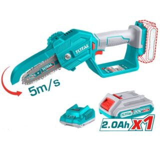 Mini motosierra a bateria 20v 5 pulgadas Total