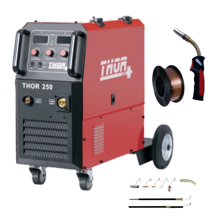 Soldador Industrial 250A Pro 15kg Thor