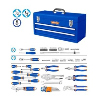 Gabinete metalico portatil con herramientas 120 Pcs Wadfow