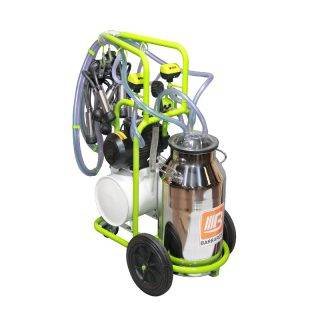 Ordeñador doble cubo inoxidable 40 Litros Barbaros