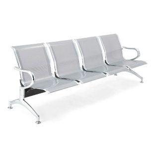 Silla de espera Tandem 4C gris Consumer