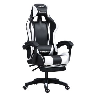 Silla giratoria Gamer con reposapiés NEBL Consumer