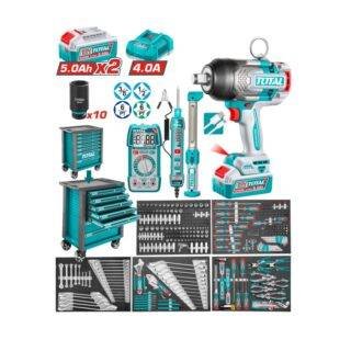 Gabinete con herramientas 6J 288Pcs mas impacto 1350nm Total