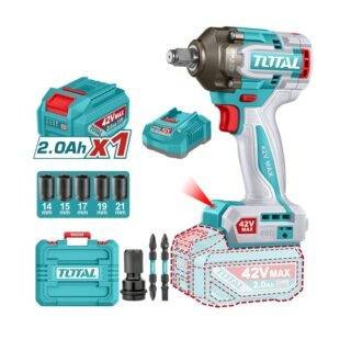 Llave de impacto 42v 460Nm BL Total