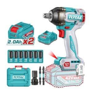 Llave de impacto 42v 600Nm BL Total