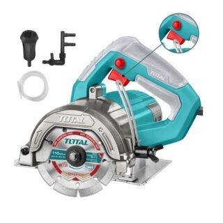 Sierra cortadora de marmol 1400w Total