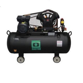 Compresor de aire 100 Litros correa 3 HP 8Br Castor