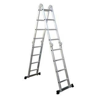 Escalera articulada de aluminio 4.7 metros ESPAR
