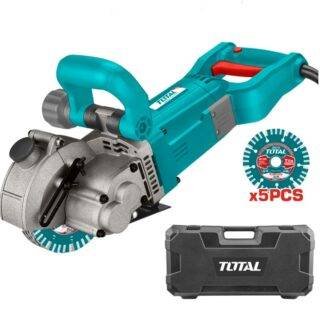 Acanaladora ranurador de pared y piso 3000w Total