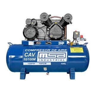 Compresor de aire 100 litros 2Hp MSA