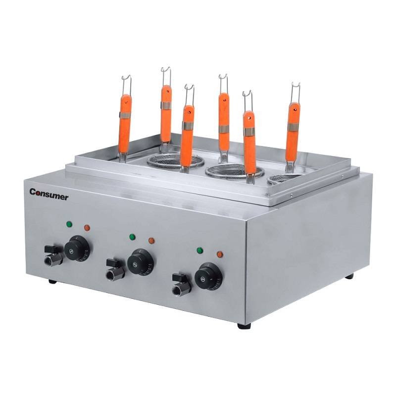 Maquina cocedor de pastas inox 6000w Consumer