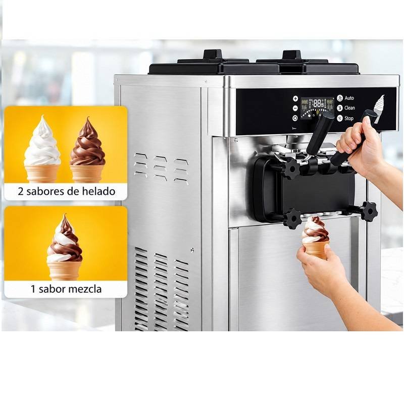 Maquina para helado soft de pie 2000w 2 Consumer
