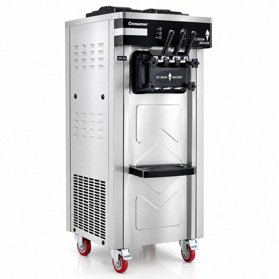 Maquina para helado soft de piso 2000w Consumer